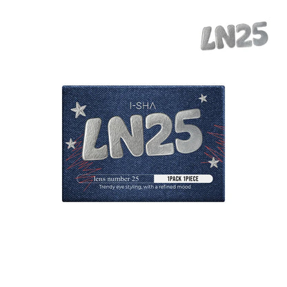 【預購】I-SHA LN25 Deep Choco 1 Month 一片裝