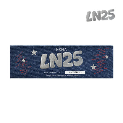【預購】【固定高光】I-SHA LN25 Deep Choco 1 Day 十片裝