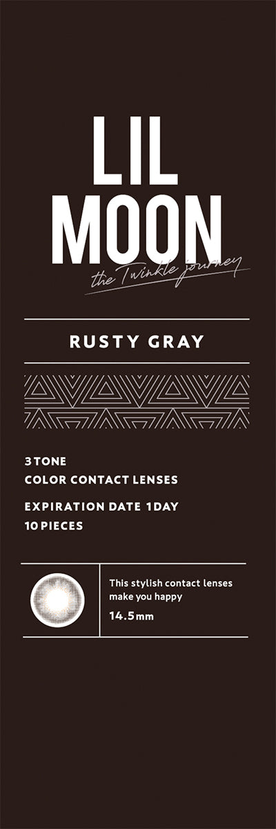 【預購】Lilmoon Rusty Gray 1 Day 十片裝