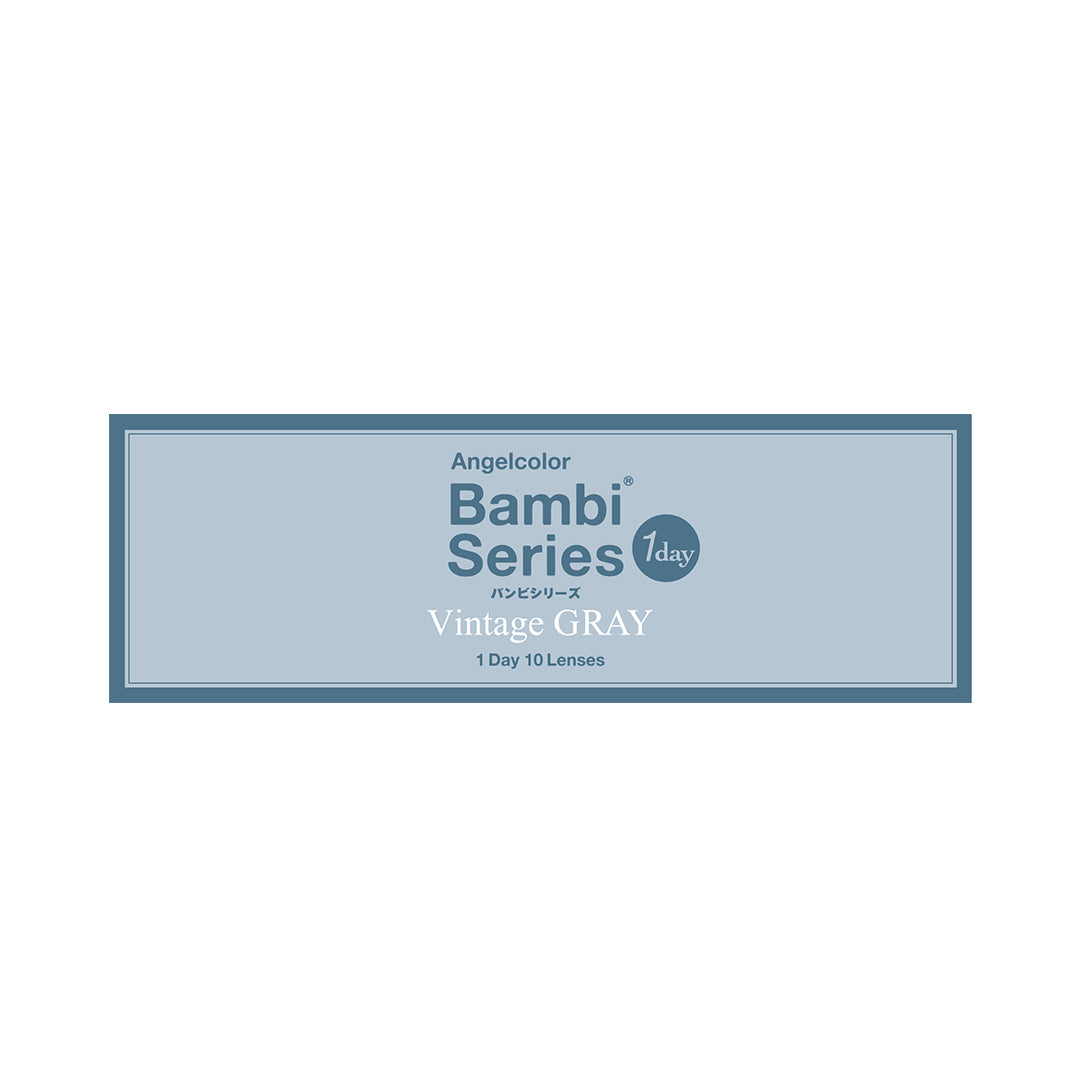 【預購】Angelcolor BAMBI SERIES Vintage Gray 1 Day 十片裝