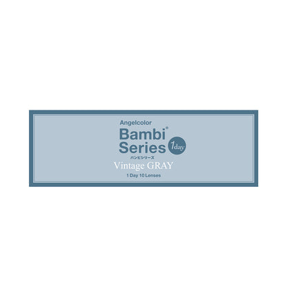 【預購】Angelcolor BAMBI SERIES Vintage Gray 1 Day 十片裝