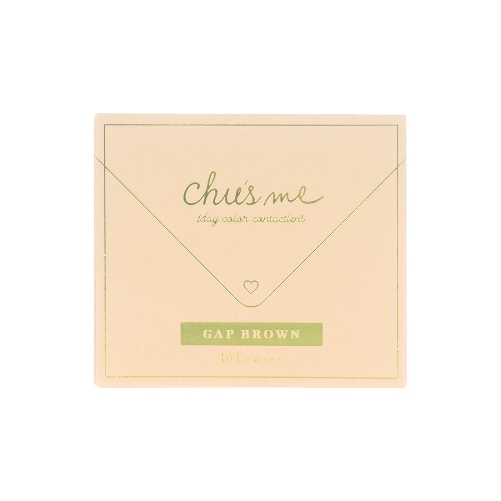 【預購】Chu's Me Gap Brown 1 Day 十片裝