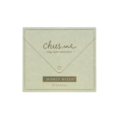 【預購】Chu's Me Honey Beige 1 Day 十片裝