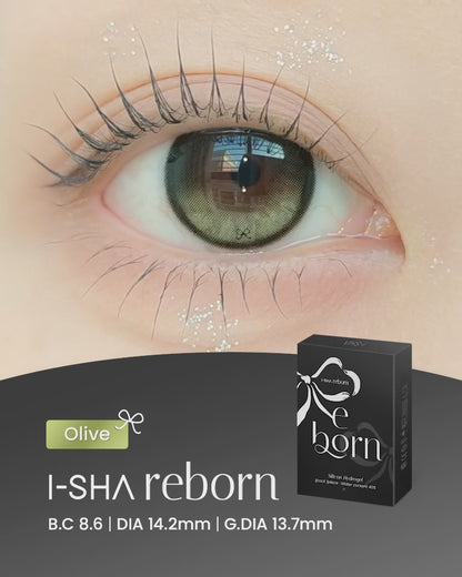 【預購】【固定高光】I-SHA Reborn Olive 1 Month 一片裝