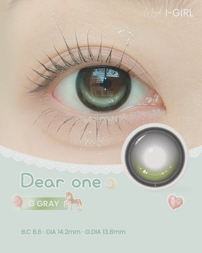 【預購】【固定高光】I-GIRL One Pick Dear One G Gray 1 Day 十片裝
