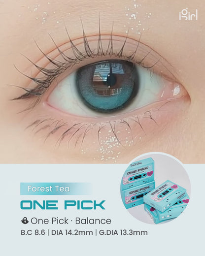 【預購】【固定高光】I-GIRL Onepick Balance Forest Tea 1 Month 一片裝