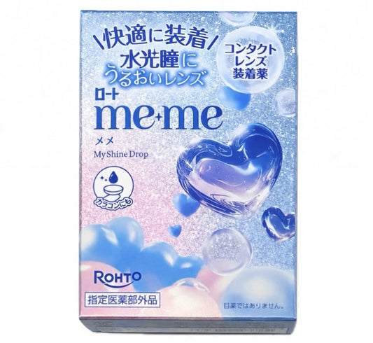 【預購】〖日本Donki限定〗Rohto 樂敦 me+me My Shine Drop 隱形眼鏡濕潤液 12ml 一支裝