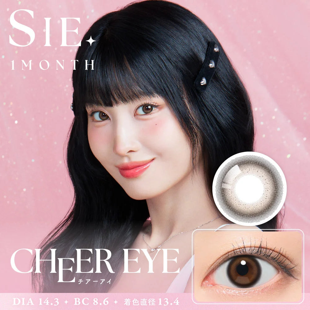 【預購】SIE Cheer Eye 1-Month 兩片裝