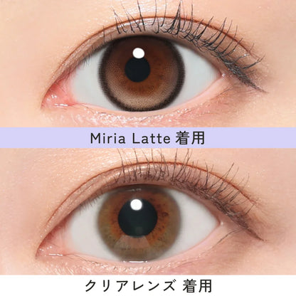【預購】【固定高光】RIARIA Miria Latte 1 Day 十片裝
