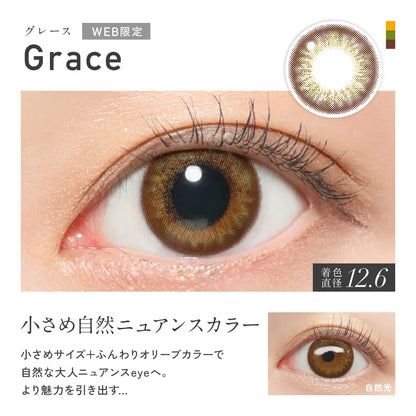【預購】Revia Grace 1 Day 十片裝