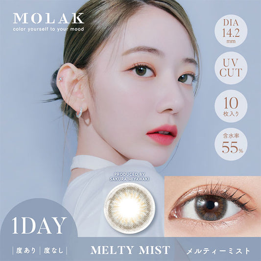 【預購】MOLAK Melty Mist 1 Day 十片裝