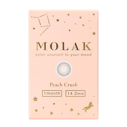 【預購】MOLAK Peach Crush 1-Month 兩片裝