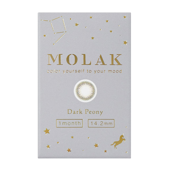 【預購】MOLAK Dark Peony 1-Month 兩片裝