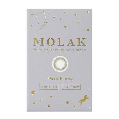 【預購】MOLAK Dark Peony 1-Month 兩片裝