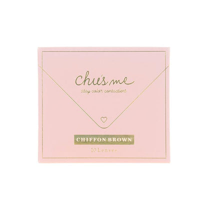 【預購】Chu's Me Chiffon Brown 1 Day 十片裝