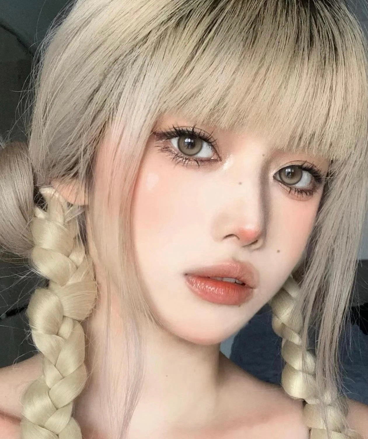 Allecon A19 Brown 貓眼鑽石棕 1 Year 一片裝