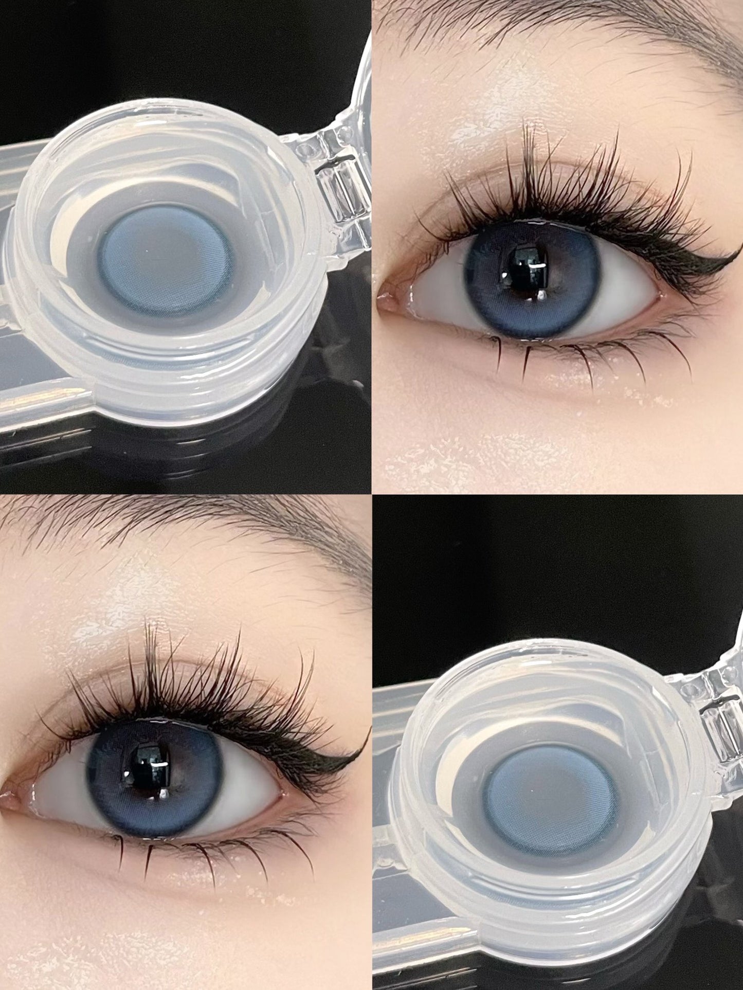 Allecon A19 Blue 貓眼鑽石藍 1 Year 一片裝