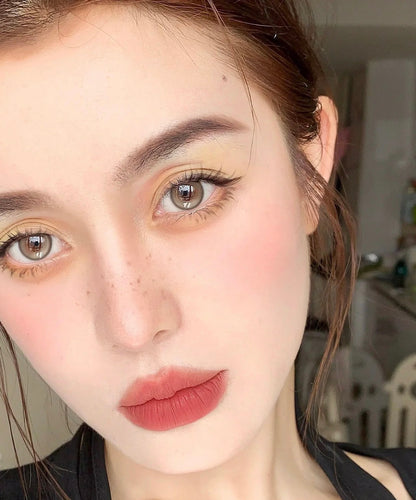 Allecon A19 Brown 貓眼鑽石棕 1 Year 一片裝