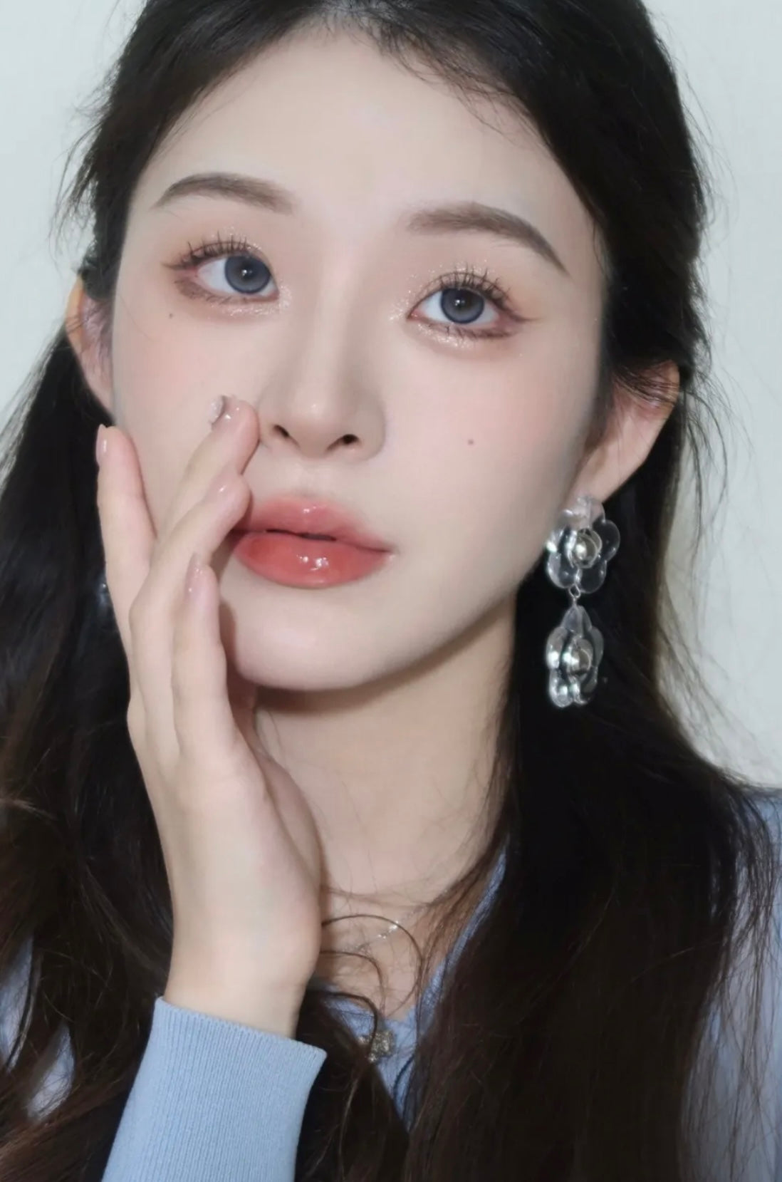 Allecon A19 Blue 貓眼鑽石藍 1 Year 一片裝