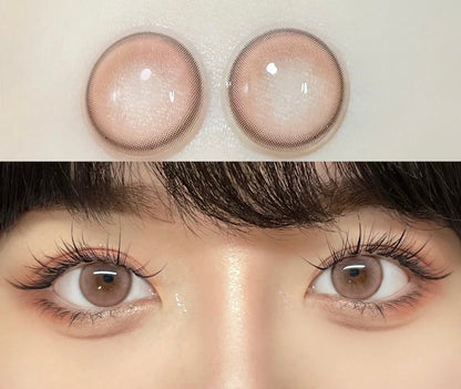 Vokivoki Niki Brown 蜜桃透棕 1 Year 一片裝