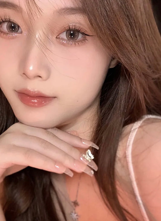 Vokivoki Niki Brown 蜜桃透棕 1 Year 一片裝