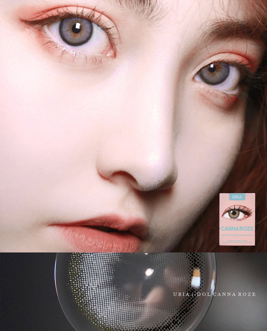 Uria & I-dol CANNA ROZE Charcoal Gray 黛藍灰 6-Months 一片裝