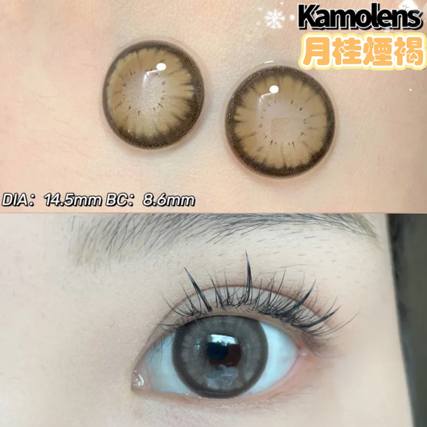 Kamolens Flower Brown 月桂煙褐
